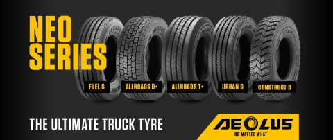 Ulepszone opony Aeolus NEO Allroads do przyczep: model T2 